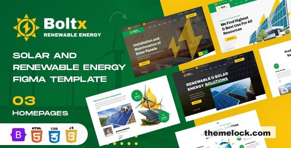 Download Boltx – Solar Energy HTML Template | Free Nulled Scripts