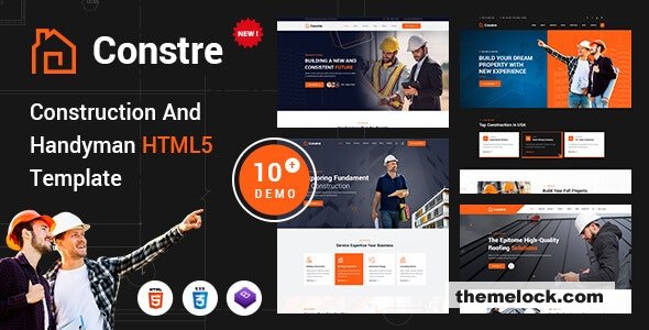 Download Constre – Construction and Handyman HTML5 Template | Free Nulled Scripts