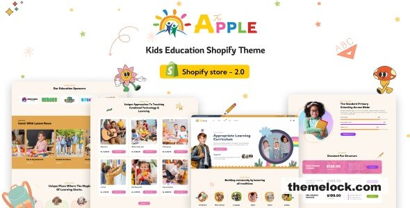 AforApple - Kids School Education & Online Courses Shopify Theme