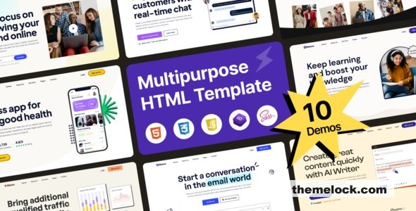 Masco v1.2.0 - Saas Software Startup HTML Template