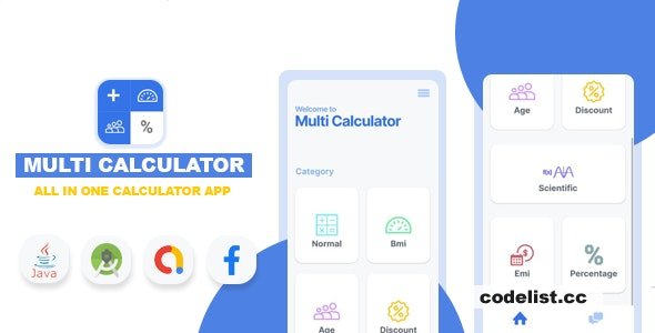 Multi Calculator v1.1 - All in one calculator app