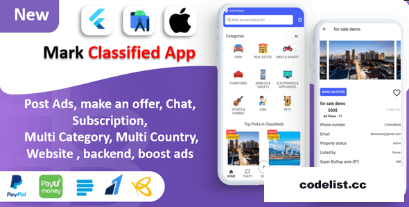 Mark Classified App v6.0 - Classified App
