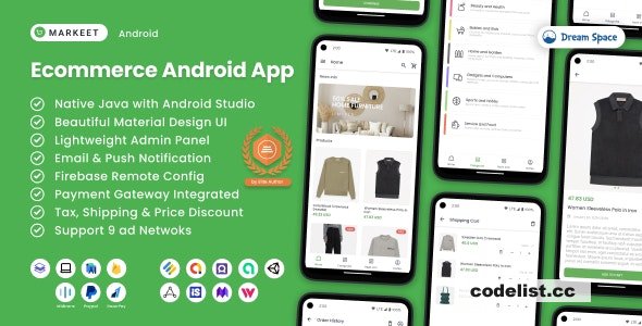 Markeet v5.0 - Ecommerce Android App