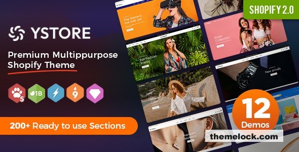 YStore v1.2.2 - Multipurpose Fashion Shopify Theme OS 2.0