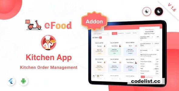eFood - Kitchen/Chef App v1.6