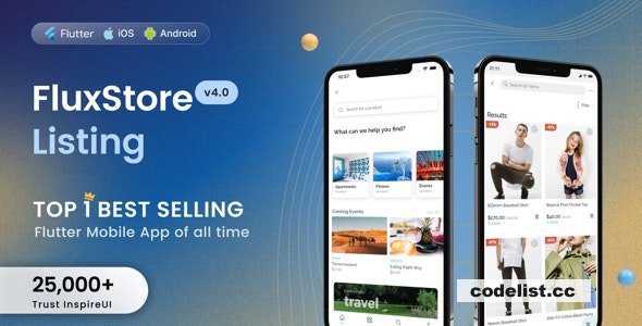 FluxStore Listing v5.4 - The Best Directory WooCommerce app by Flutter