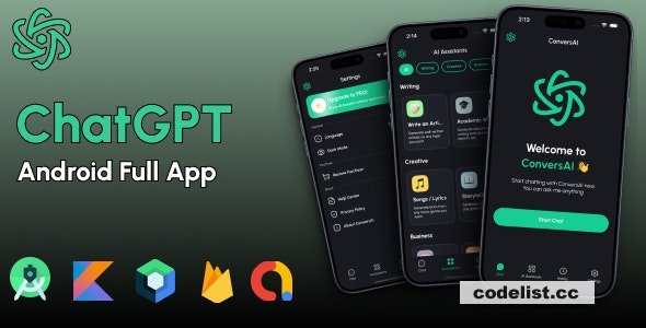 ConversAI v1.6.0 - ChatGPT AI Native Android Chat App