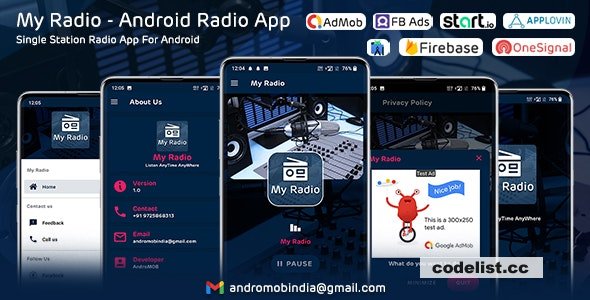 My Radio - Android Radio App (Single Station) - 28 February 2024