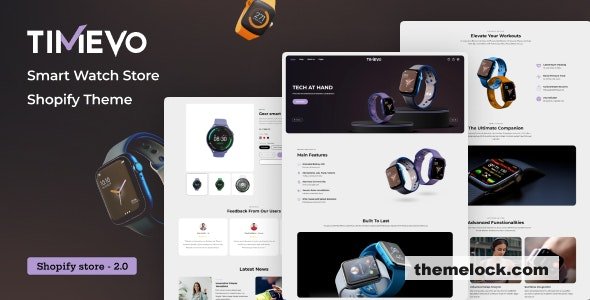 Download Timevo v1.0 – Single Product Shop Landing Page Shopify Theme | Free Nulled Scripts