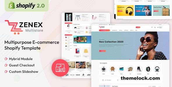 Zenex v5.1.0 - Multipurpose E-commerce Shopify 2.0 Template
