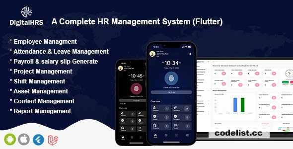 DigitalHR - A Complete HR Management System (Flutter) - 20 June 2025