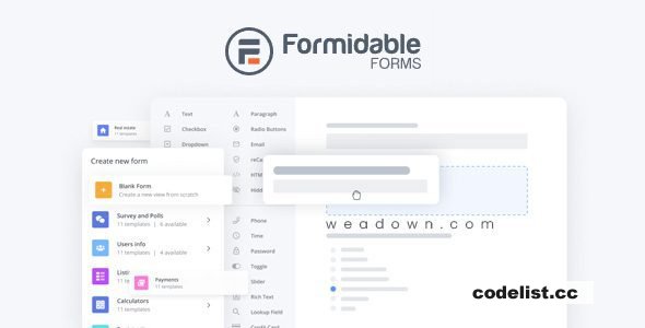 Formidable Forms Pro v6.15