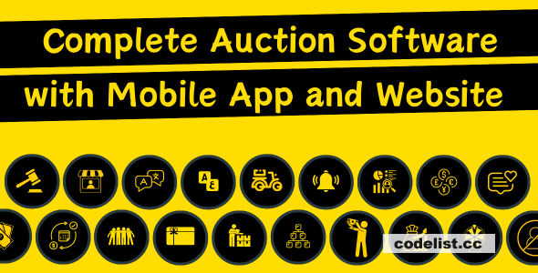 Complete Auction & Bidding Platform - All-in-One Auction for Your Auction Business & Auction House v4.9
