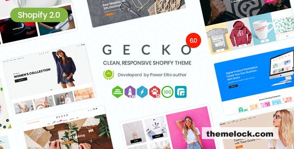Gecko 6.2.3 - Responsive Shopify Theme - RTL support