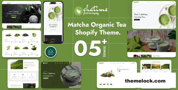 Chatime - Matcha & Organic Tea Store Shopify Theme