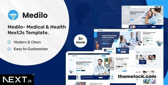 Medilo - Medical & Health Care NextJs Template