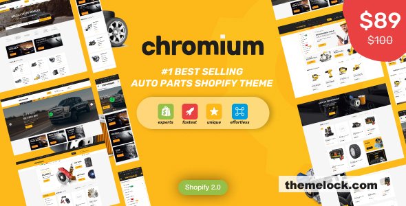 Chromium v5.0 - Auto Parts Shop Shopify Theme