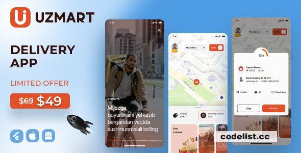 Uzmart - Delivery man app v2024-4