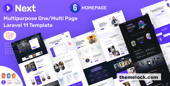 Next - Multi-Purpose Laravel 11 Template