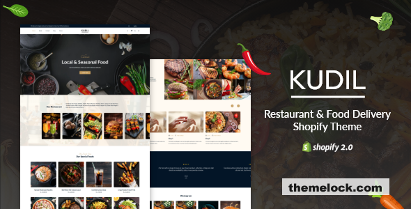Kudil v1.1 - Restaurant Menu, Food eCommerce Store Shopify Theme