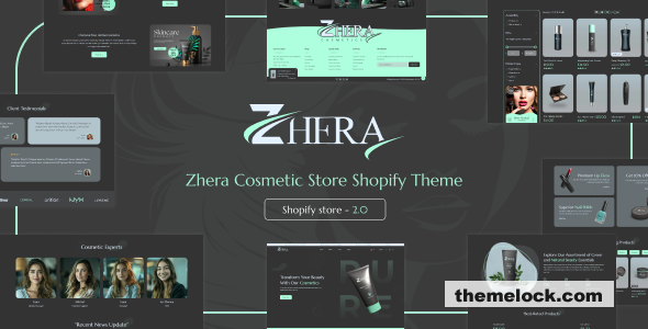 Zhera - Cosmetic Store Shopify Theme