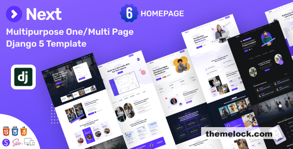 Next - Multipurpose Django 5 Template