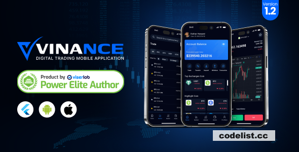 Vinance v1.2 - Digital Trading Mobile Application
