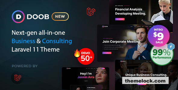 Doob - Laravel 11 - Business & Consulting Bootstrap 5 Template