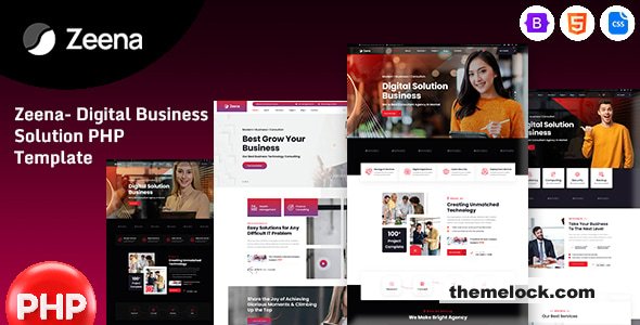 Zeena - Digital Business Solution PHP Template