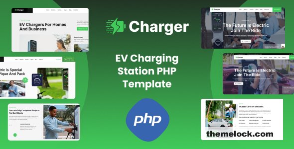 Charger - EV Charging Station PHP Template