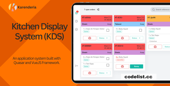 Karenderia Kitchen Display System v1.0.1