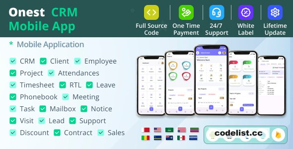 Onest CRM - Multiple Platform CRM Mobile Application - 7 February 2025