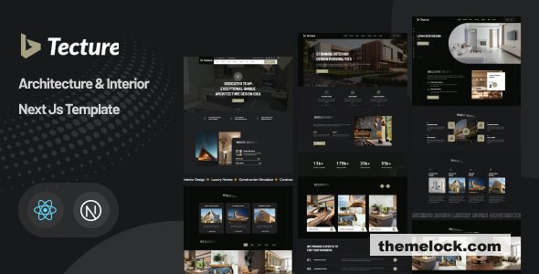 Tecture - Architecture & Interior React Next Js Template