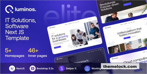 Luminos - IT Solutions & Technology NextJS Template