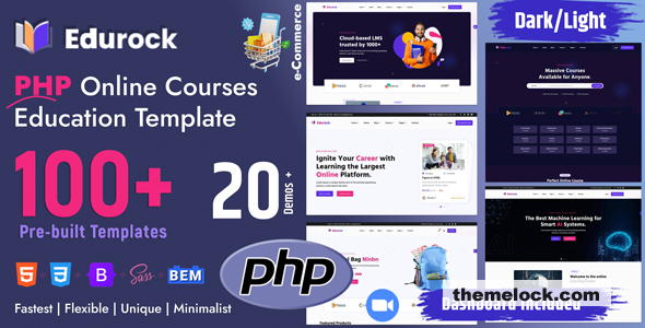 Edurock - PHP Education Template