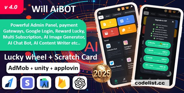 Will AI bot v4.0 - ChatGPT AI Content writer App