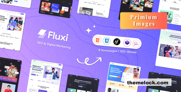 Fluxi - SEO Digital Marketing Symfony Template