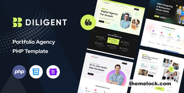 Diligent - Creative Agency & Portfolio PHP Template
