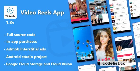 TkReels v1.3 - Video Reels App