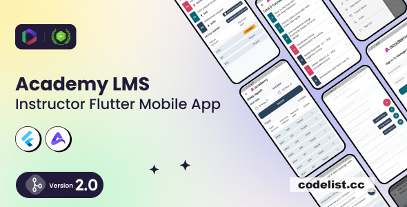 Academy Lms Instructor Flutter Mobile App v2.0
