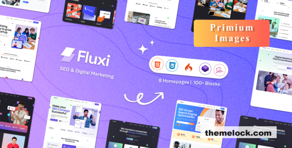 Fluxi - SEO Digital Marketing CodeIgniter Template