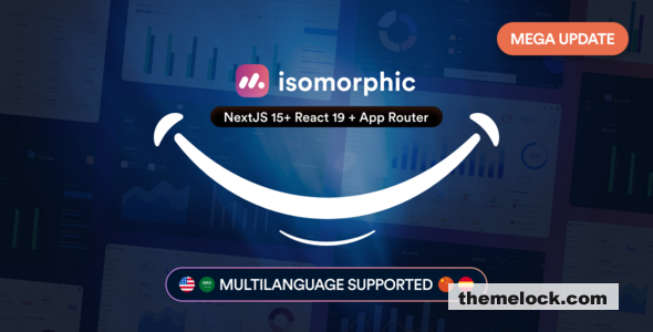 Isomorphic v7.6.2 - React Admin Dashboard Template