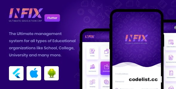 InfixEdu v5.1 - Open Source Flutter for Android & iOS
