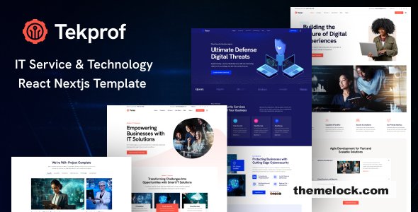 Tekprof - IT Solution & Technology React NextJs Template