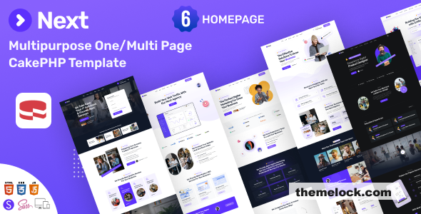 Next - Multi-Purpose CakePHP Template
