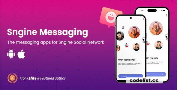 Sngine Messaging Apps for Android & iOS v1.0