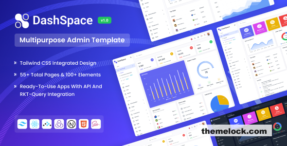 DashSpace - React Admin Dashboard Template