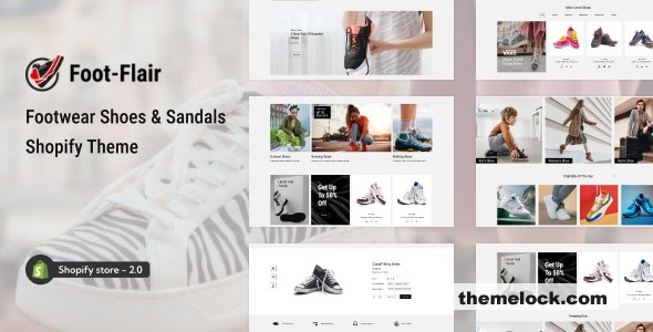 FootFlair - Footwear, Shoes Store Shopify Theme