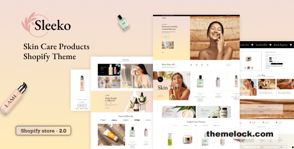 Sleeko - Beauty Cosmetics Shopify Theme
