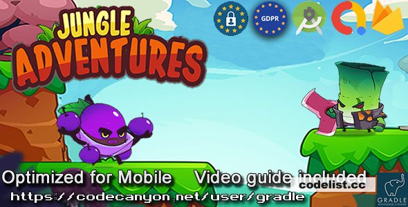 Jungle Adventure (Admob + GDPR + Android Studio) - 10 June 2025